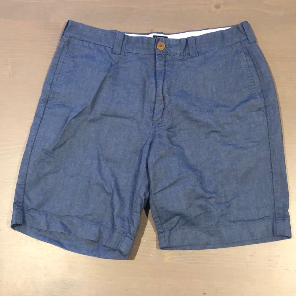 J Crew size 33W blue means shorts